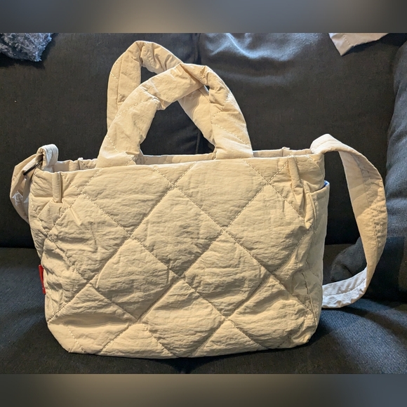 Snoopy beige quilt purse/tote - Picture 5 of 7